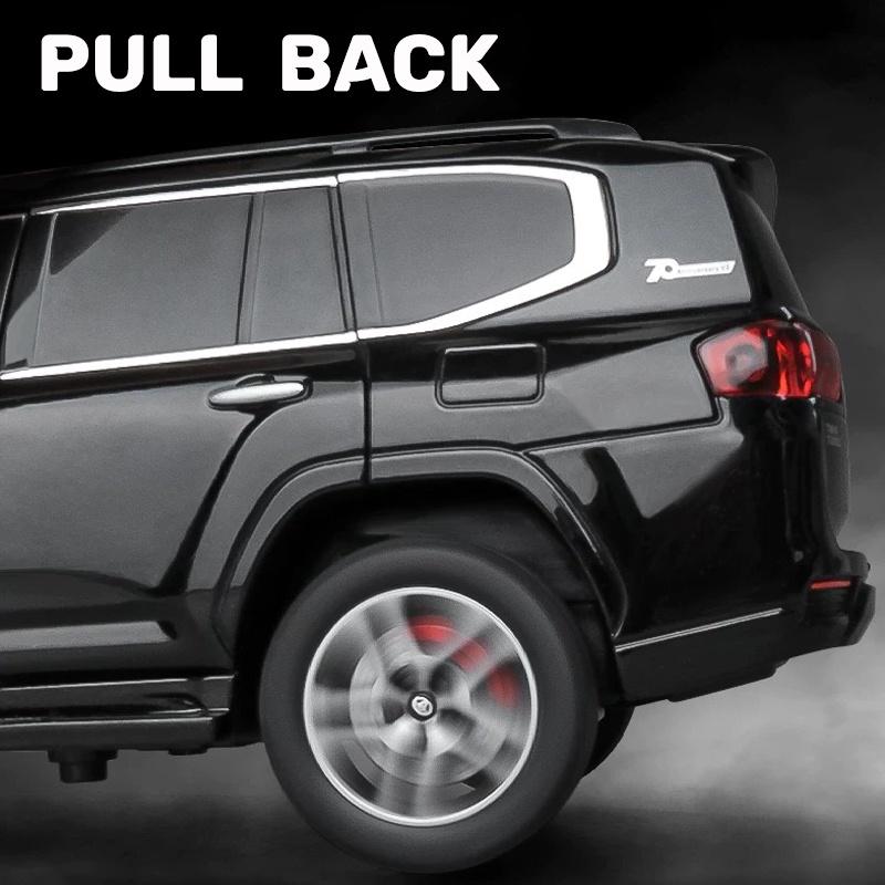 Mô Hình Xe Hơi Toyota Land Cruiser Bằng Hợp Kim Tỉ Lệ 1: 24