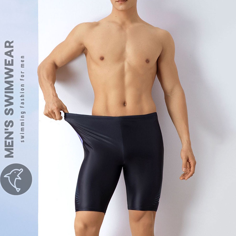Quần bơi nam ống dài chuyên nghiệp chính hãng cao cấp