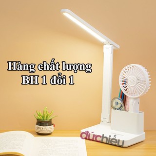 [ Hàng loại 1 ] Đèn học để bàn sạc tích điện kết hợp ánh sáng trắng và vàng chuyên đọc sách, phun xăm, nối mi