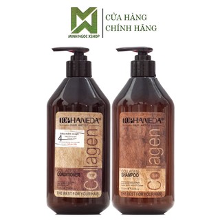 Dầu gội xả phục hồi siêu mượt Top Haneda Collagen 500ML chính hãng