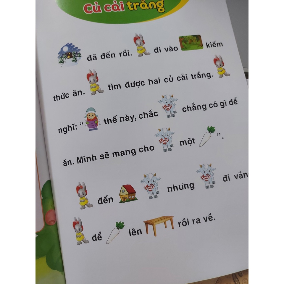 Sách - truyện tranh tư duy cho bé ( song ngữ anh việt ,yêu thương - chia sẻ )