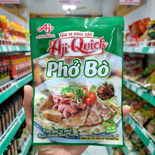 Gia vị nêm sẵn Aji-Quick phở bò gói 57g