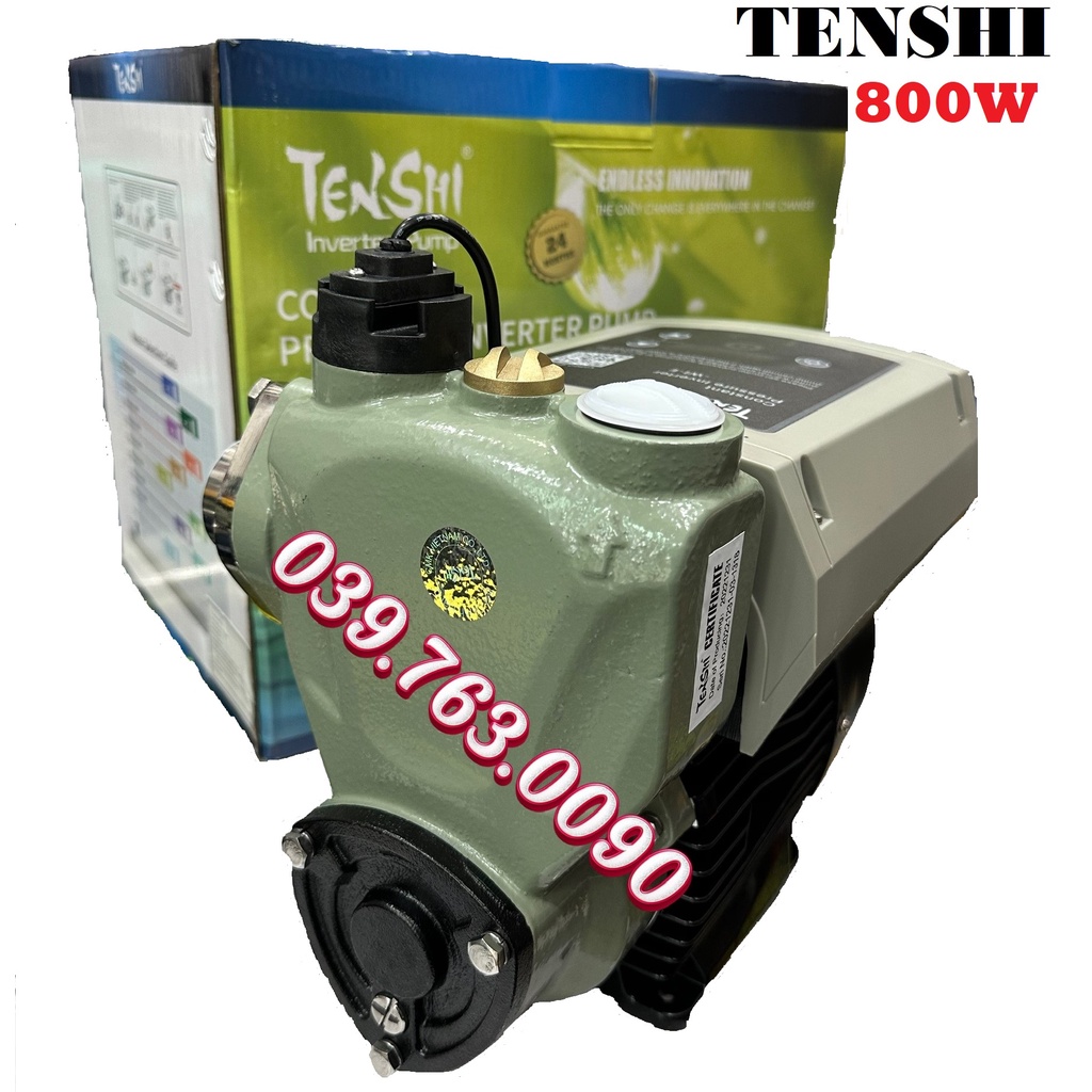 Máy bơm tăng áp biến tần Tenshi WZB45-800I