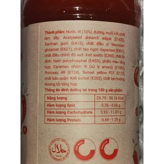 Tương ớt ChoieL chai 250g