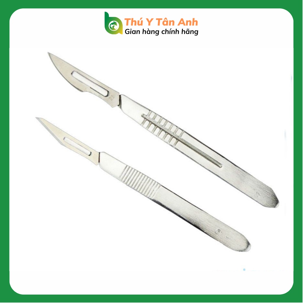 Dao thiến heo, dao mổ thú y, dao phẫu thuật chất liệu Inox không gỉ an toàn