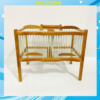Lồng tắm chim chào mào Halosung lồng tắm chim khuyên cao cấp LC22