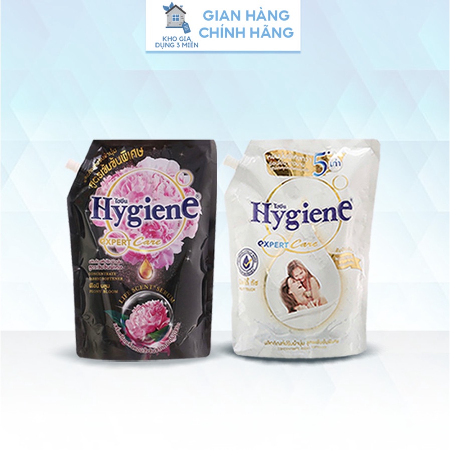 Xả vải hygiene, nước xả Thái màu đen, trắng 1300ml.