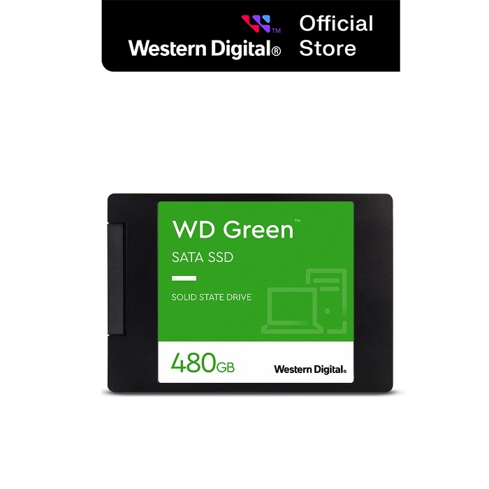 Ổ Cứng SSD Western Digital WD GREEN Sata III 480GB - WDS480G3G0A