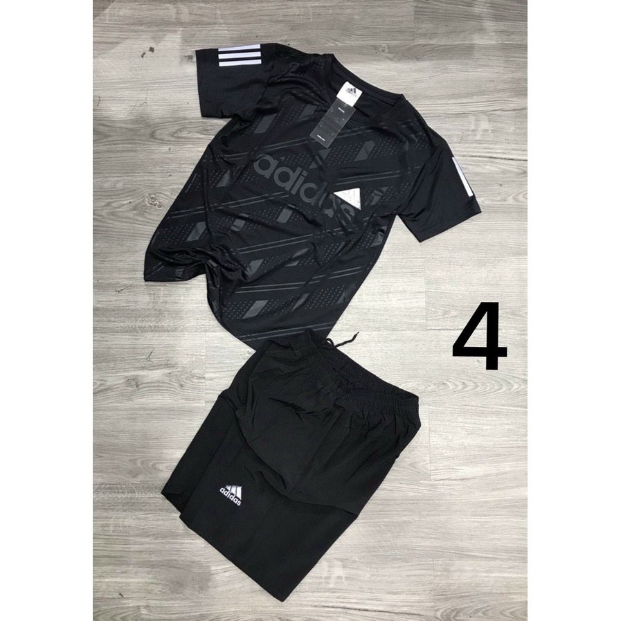 Set Bộ Thể Thao Nam - Bộ Quần Áo Thể Thao Nam Adidas Mùa Hè 2023