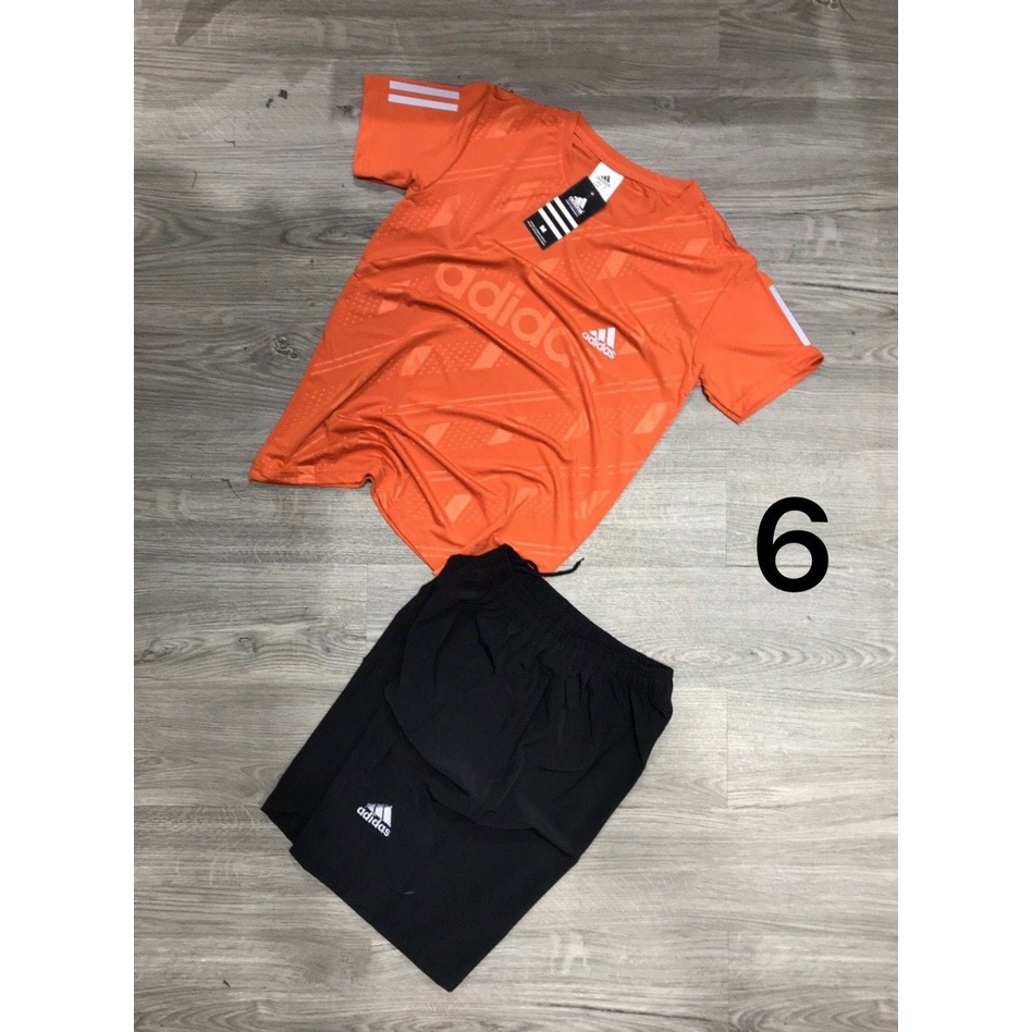 Set Bộ Thể Thao Nam - Bộ Quần Áo Thể Thao Nam Adidas Mùa Hè 2023