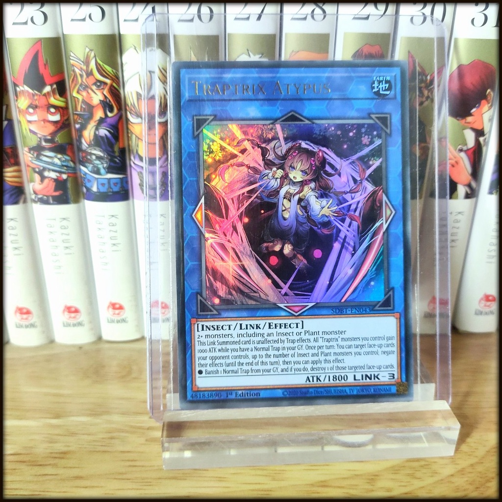 Thẻ bài Yugioh Chính Hãng Traptrix Atypus – Ultra Rare