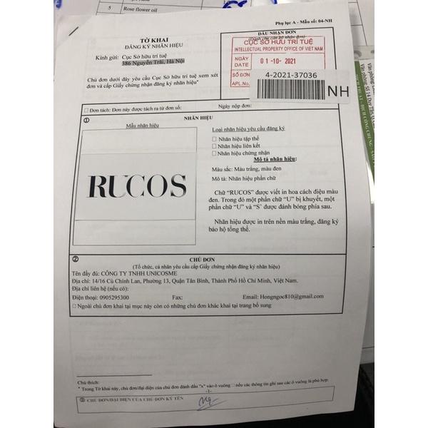 Kem Dưỡng Trắng Da Body Rucos Đen- Làm Đẹp cùng August