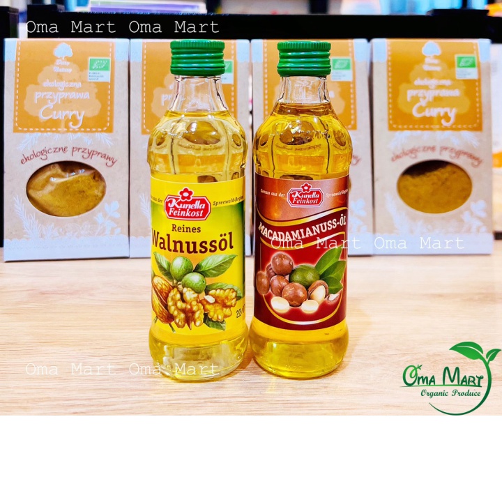 Sale sốc Dầu óc chó, macca ăn dặm cho bé Kunella 100ml