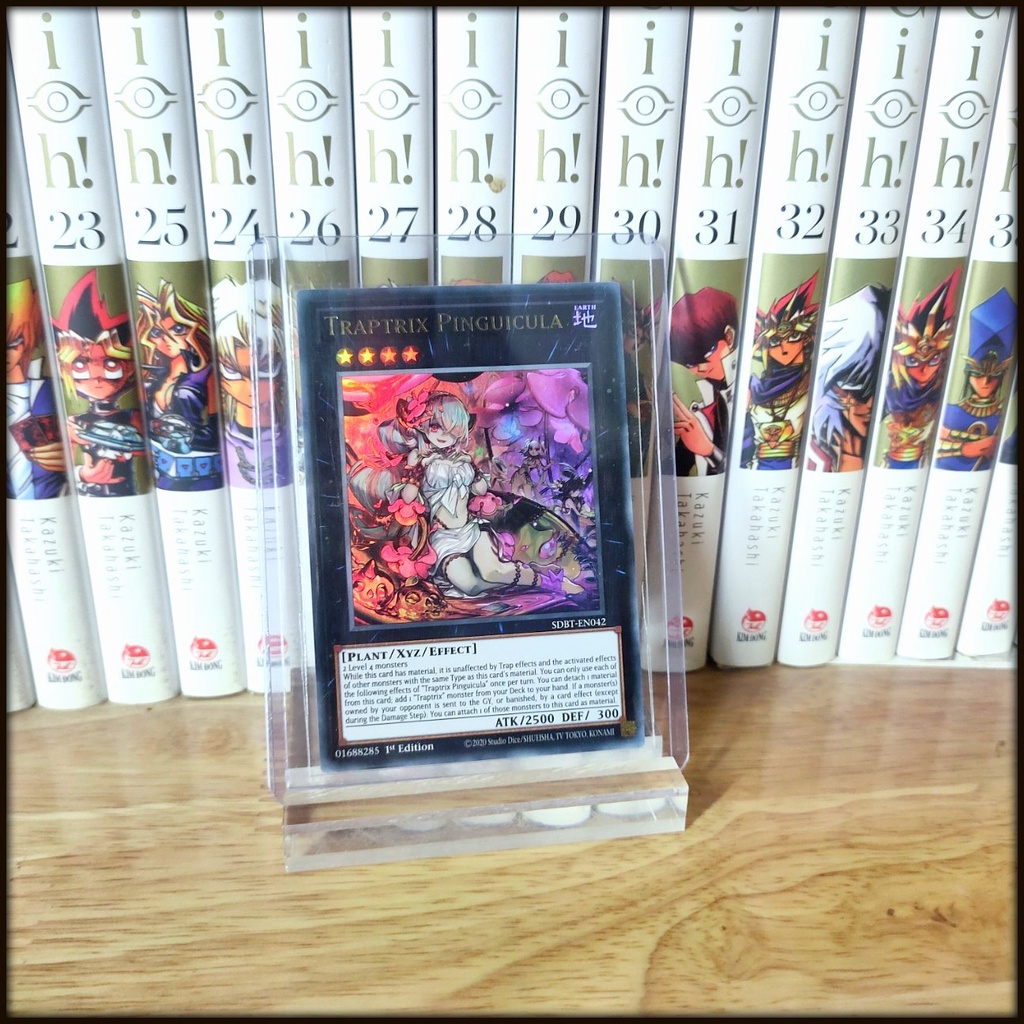 Thẻ bài Yugioh Chính Hãng Traptrix Pinguicula – Ultra Rare