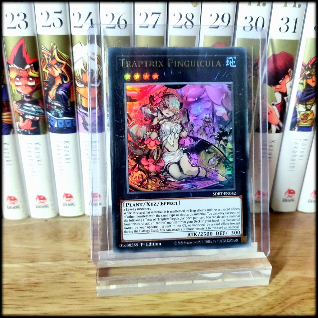 Thẻ bài Yugioh Chính Hãng Traptrix Pinguicula – Ultra Rare