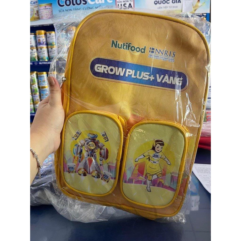 Balo Growplus cho bé hkm NUTIFOOD - Balo cho bé đến trường mầm non, tiểu học