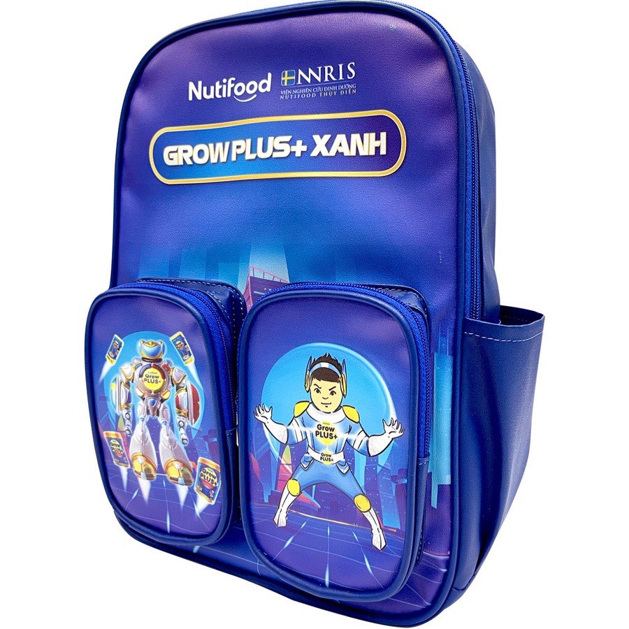 Balo Growplus cho bé hkm NUTIFOOD - Balo cho bé đến trường mầm non, tiểu học