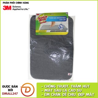 Thảm lót sàn chống trượt cao cấp 3in1 Scotch-Brite 3M - 40x60cm