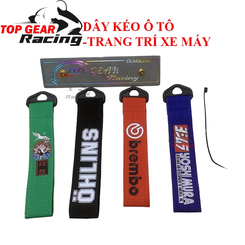 Móc Dây Cản Sau Dưới Yên Xe Và Dây Kéo Ô Tô