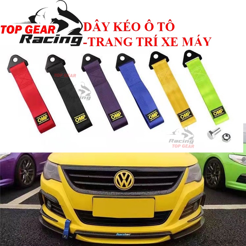 Móc Dây Cản Sau Dưới Yên Xe Và Dây Kéo Ô Tô