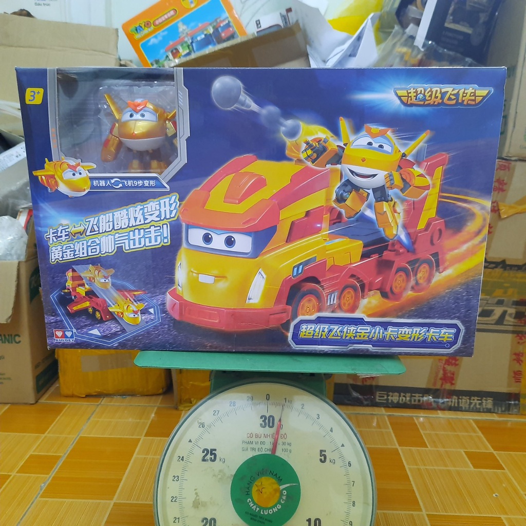 Bộ xe đồ chơi super wings đội bay siêu đẳng golden tốc độ