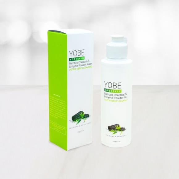 Bột Rửa Mặt Ezym Và Than Tre Hoạt Tính Yobeskin