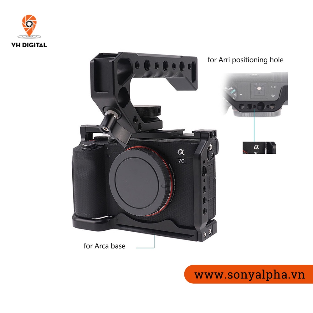 KHUNG KIM LOẠI - RIG CASE FOR SONY A7C