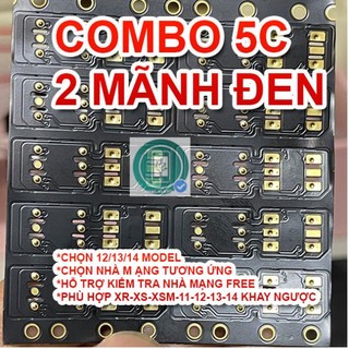 GIÁ SĨ Combo 5 CHIẾC Sim ghép 2 MÃNH ĐEN  mới nhất