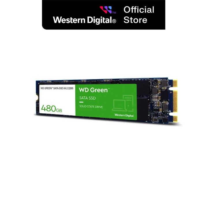 Ổ Cứng SSD Western Digital WD GREEN M.2 2280 Sata III 480GB - WDS480G3G0B