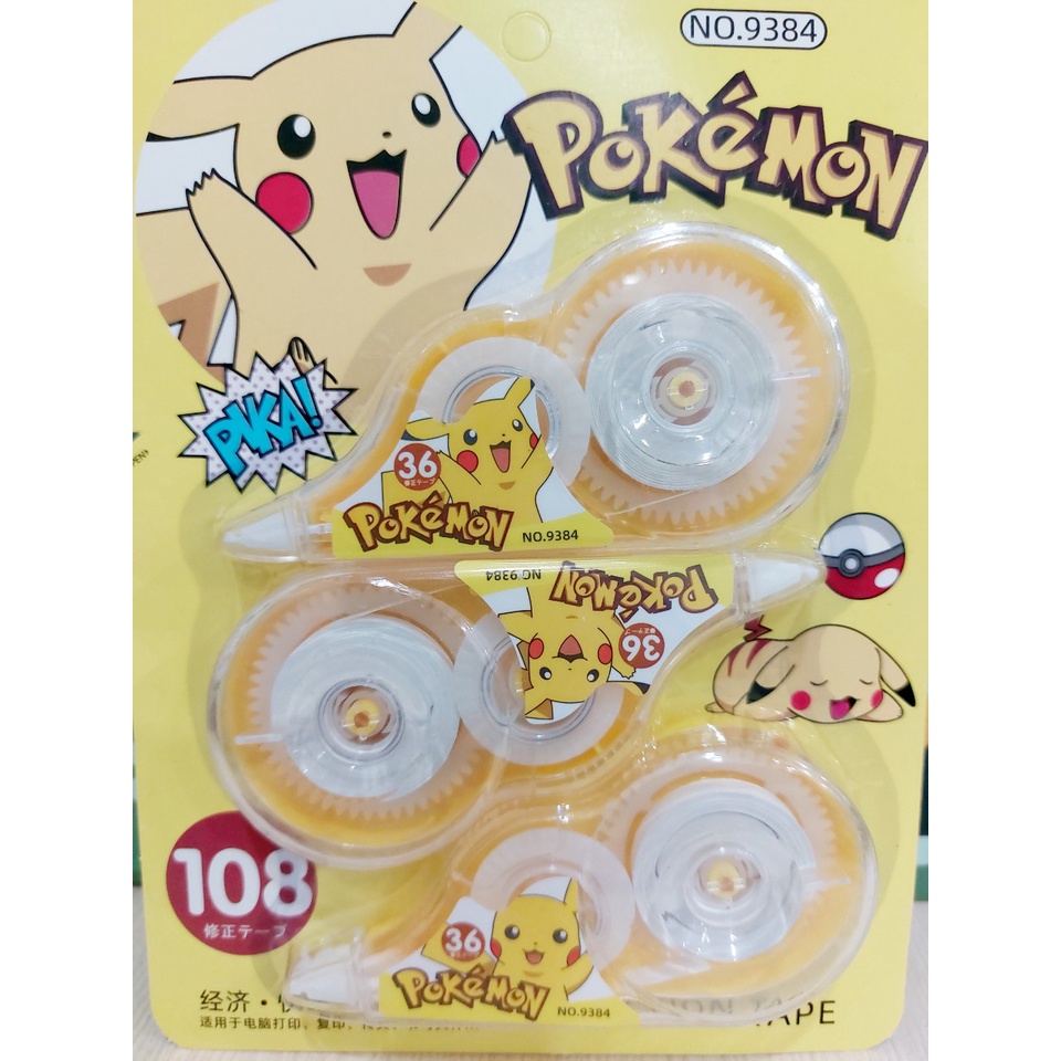 Vỹ 3 Cây Bút Xóa Kéo