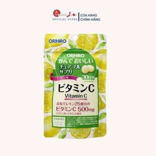 Viên uống Vitamin C Orihiro dạng túi 120 viên