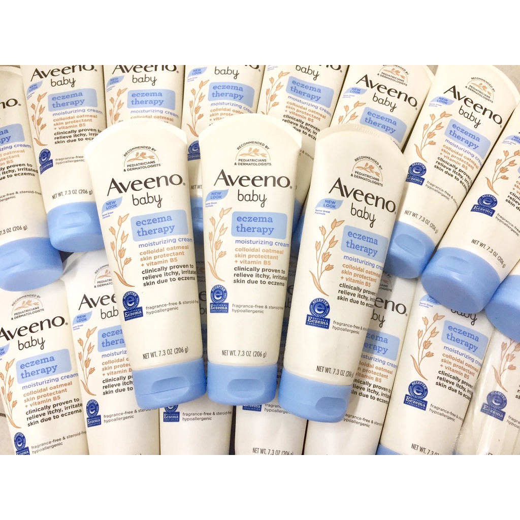 Kem dưỡng Aveeno baby dưỡng da chàm cho bé Mỹ