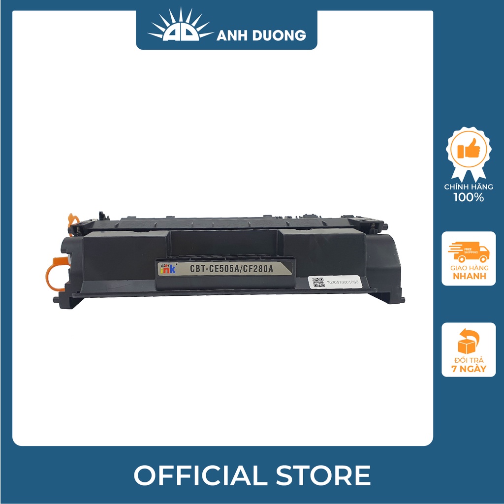 Hộp mực in HP 80A / 05A , catrige 05/80 dùng cho HP Pro 400 Printer M401n / M401D / M401dn / m425dn - CF 280A
