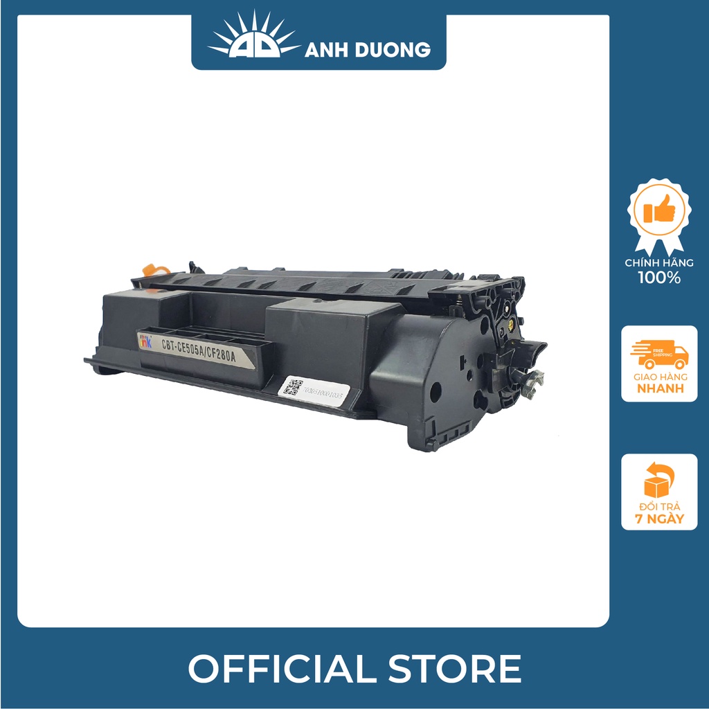 Hộp mực in HP 80A / 05A , catrige 05/80 dùng cho HP Pro 400 Printer M401n / M401D / M401dn / m425dn - CF 280A