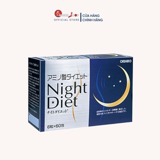 Viên uống giảm cân Night Diet Orihiro hộp 60 gói