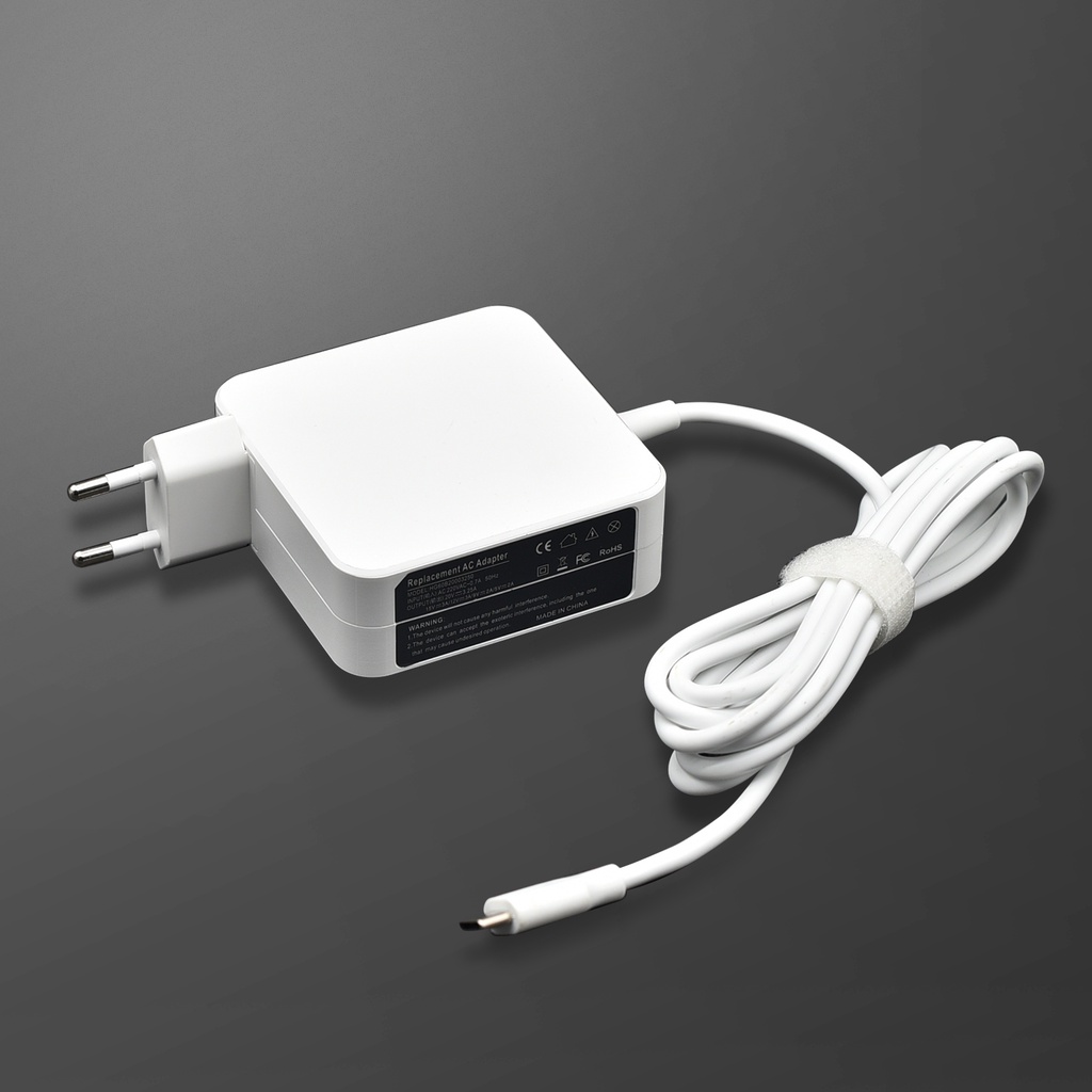 Bộ Sạc USB Type C 65W 20V 3.25A Cho Huawei / MacBook / XiaoMi / Asus / Lenovo / HP / Dell / Acer / Samsung / Chromebook