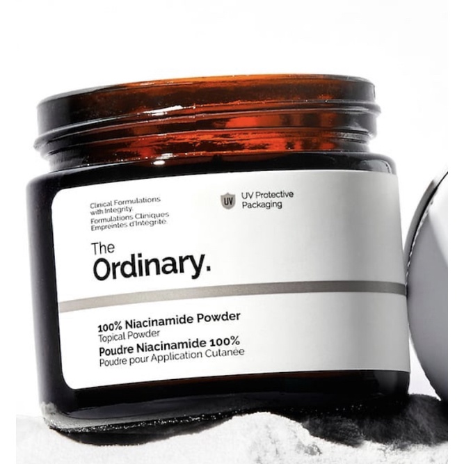 Bột giảm thâm, làm đều nền da The Ordinary 100% NIACINAMIDE Powder 20g