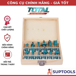 Bộ 12 mũi phay gỗ total tacsr1121