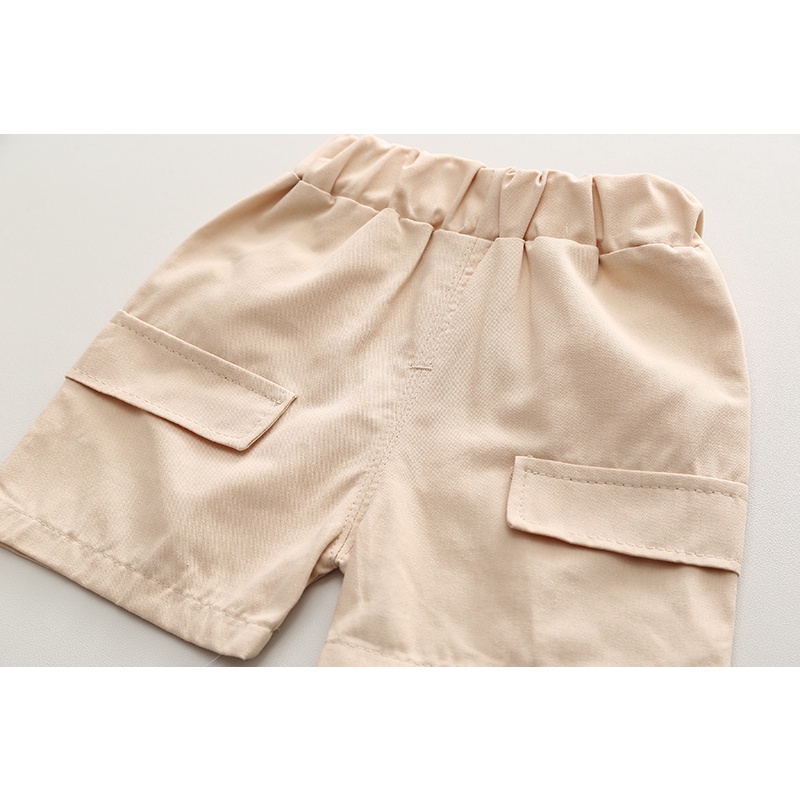 Bộ Quần Áo Ngắn Tay Thời Trang Mùa Hè Hàn Quốc Cho Bé