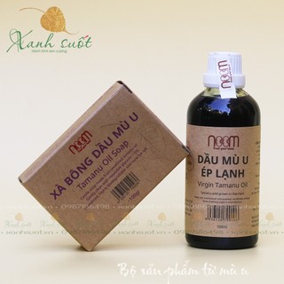 Xà bông dầu mù u- xà phòng cho da chàm, nhạy cảm- tamanu oil soap