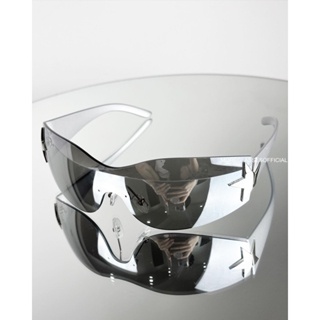 Kính mát có sẵn MOREGLASSES hoạ tiết ngôi sao phong cách thời trang nam nữ Y2K Punk 2023 chống UV 400 ảnh thật