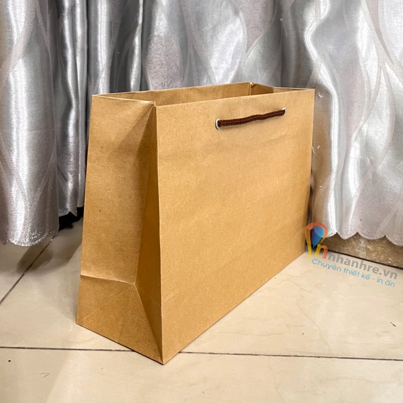 TÚI GIẤY KRAFT CÓ QUAI XÁCH | TÚI GIẤY KRAFT GIÁ RẺ | TÚI GIẤY KRAFT ĐỰNG QUÀ TẶNG - BAOBIONLINE
