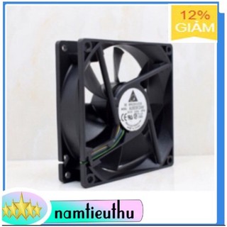 Fan 9cm delta 12v chạy êm, máti
