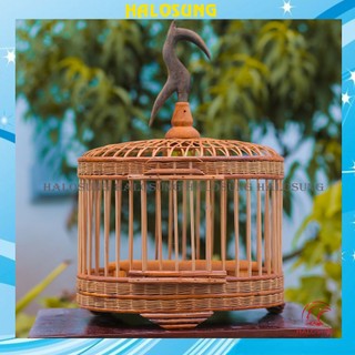 Lồng cu gáy Halosung lồng nuôi chim cu gáy tặng kèm phụ kiện LC30