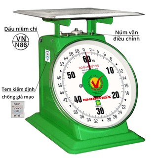Cân Nhơn Hòa 60kg - Cân lớn