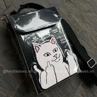Túi hộp đeo chéo Ripndip Lord Nermal custom mini bag
