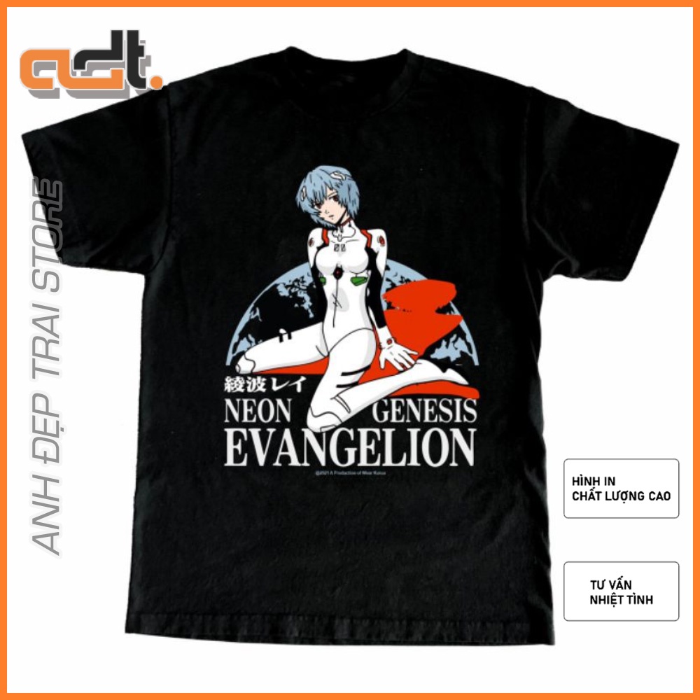 Áo thun Rei Ayanami Neon Genesis cực chất giá rẻ