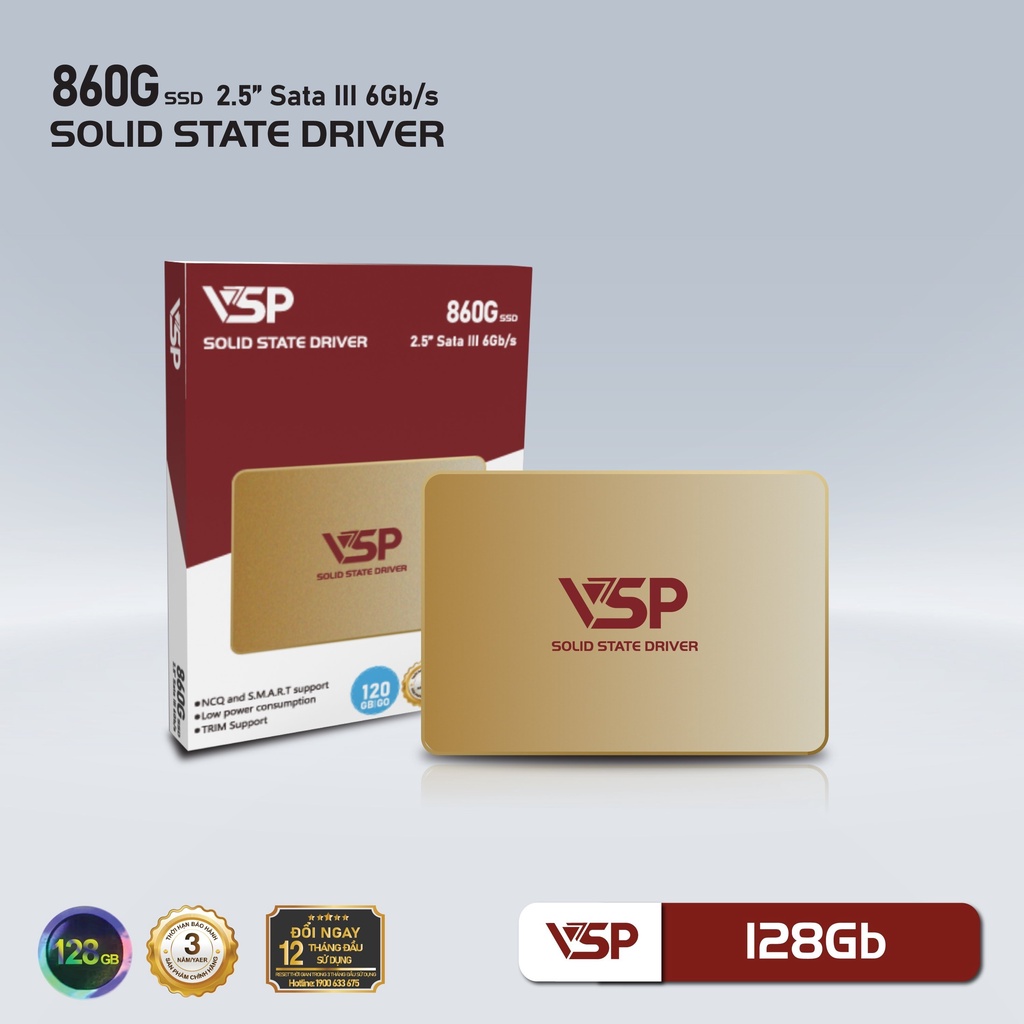 Ổ cứng SSD VSP 128GB 860G QVE Chính hãng VSP phân phối | BigBuy360 - bigbuy360.vn