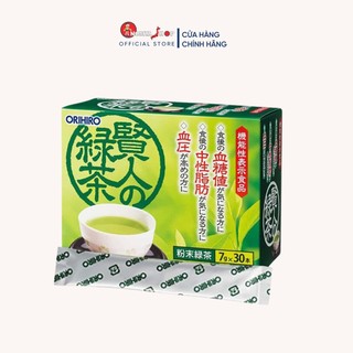 Trà xanh giảm mỡ máu và đường trong máu Orihiro Sage 30 gói