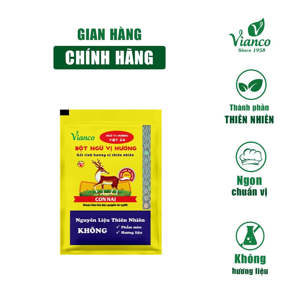 Bột Ngũ Vị Hương Hiệu Con Nai Vianco 10gr